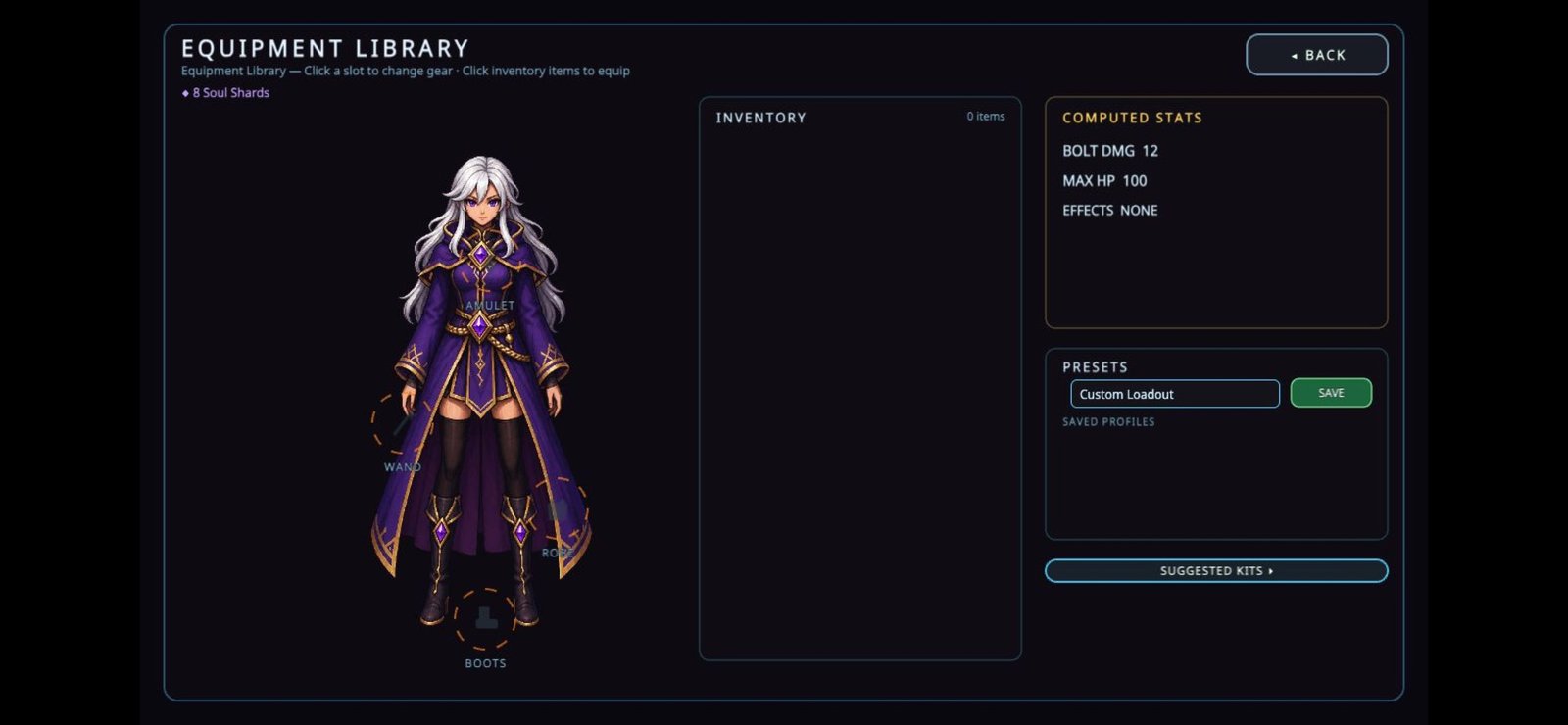 Hero Equipment & Crafting